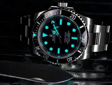 rolex non luminous dial|rolex blue chromalight.